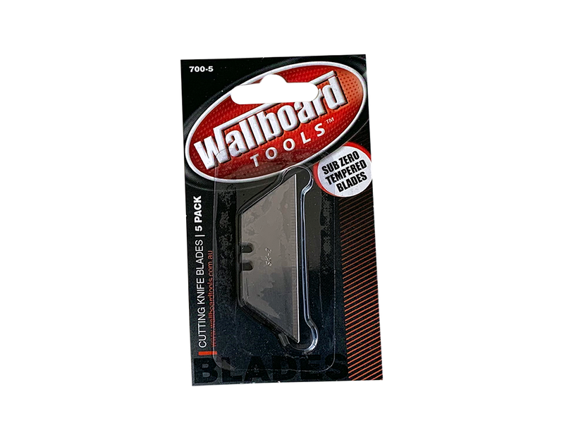 WALLBOARD TOOLS CUTTING KNIFE BLADES SUB-ZERO TEMPERED 5PKT WBT