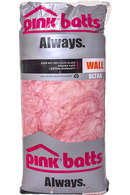 PINK BATTS ULTRA R2.6 WALL 9.9M2