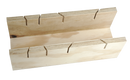 Wooden Mitre Box Dual Cut 55 75 & 90 Wbt